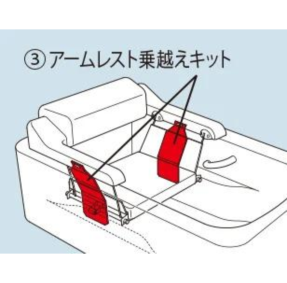 ▲TOTO【EWB100SS】※※メーカー直送のみ※ バスリフト（一般向） 標準シートと本体のセット 浴室 介護 入浴介助 旧品番：EWB100SR 管理番号：3850