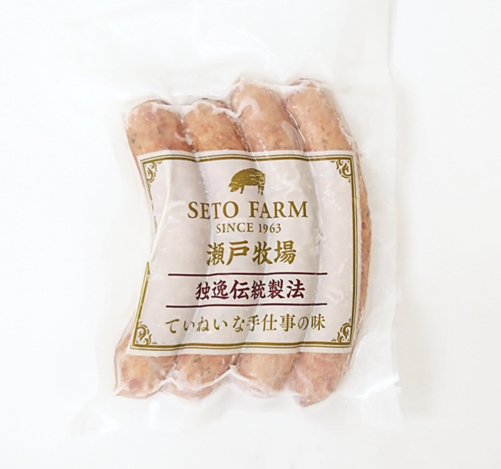 瀬戸のもち豚 粗挽きウインナー 調理例