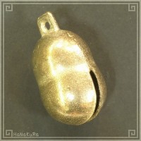 銅 鈴 真鍮 すず 302-38 瓢箪3.8cm 金色 1個|銅鈴ベル|中華金具、金物、鈴ベル