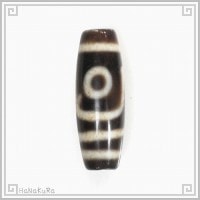 天珠 西蔵 チベット 030-14 二眼天珠 (黄黒)|一眼から十一眼天珠|[雑貨06]西蔵天珠