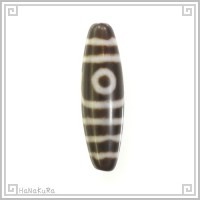 天珠 西蔵 チベット 041-02 二眼天珠 (白黒)|一眼から十一眼天珠|[雑貨06]西蔵天珠