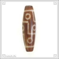 天珠 西蔵 チベット 041-03 九眼天珠 (白黒)|一眼から十一眼天珠|[雑貨06]西蔵天珠