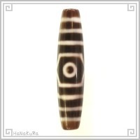 天珠 西蔵 チベット 058-02 龍眼天珠 (白黒)|龍眼天珠|[雑貨06]西蔵天珠