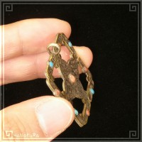 チベット 西蔵 アクセサリ 415|曼荼羅マンダラ金剛杵|[雑貨07]西蔵アクセサリ