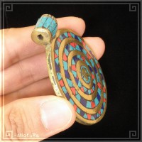 チベット 西蔵 アクセサリ 501|梵字真言マントラ|[雑貨07]西蔵アクセサリ