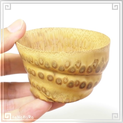 竹細工 206-01 竹根カップ | 竹細工,竹根彫刻 | | 中国雑貨 華蔵
