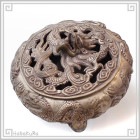 中華金物 631 香炉 龍 ドラゴン 合金製 西蔵 チベット|金物色々[大きめ]|中華金具、金物、鈴ベル