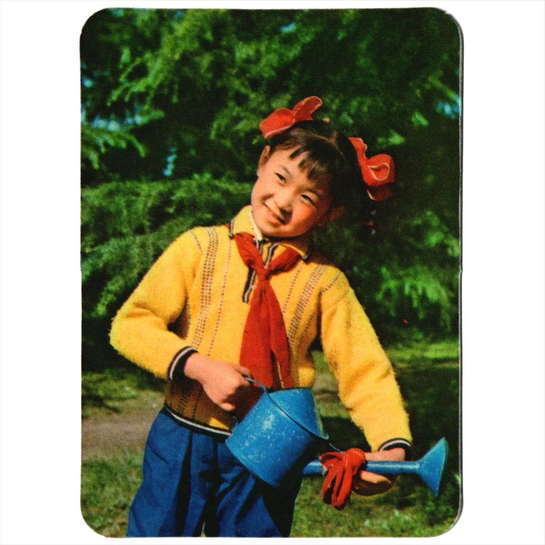 中国 昔のカレンダー カード 1977年 09 小松木快長大 北京市日歴厰 コレクション