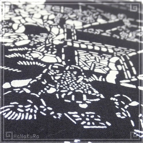 藍染掛け軸(中国書画) 藍染掛け軸(中国書画) 紺仁染織工房xOZー尾頭 山口佳祐〉本麻 藍染