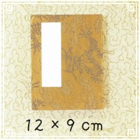 朱印帳 帖装本 折り本 ノート 12×9cm じゃばら 折り畳み式|ノート、朱印帳|文房具、文房四宝（筆墨紙硯）