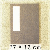 朱印帳 帖装本 折り本 ノート 17×12cm じゃばら 折り畳み式|ノート、朱印帳|文房具、文房四宝（筆墨紙硯）