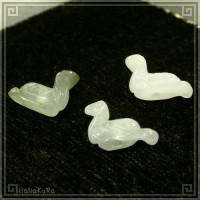 翡翠 ヒスイ ビーズ307-06a 巳(へび) 1個|01翡翠ビーズ|手芸アクセサリ素材