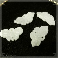 翡翠 ヒスイ ビーズ309 蝶々 1個|01翡翠ビーズ|手芸アクセサリ素材