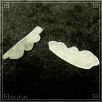 翡翠 ヒスイ ビーズ211 インゲン(四季豆) 1個|01翡翠ビーズ|手芸アクセサリ素材