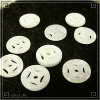 翡翠 ヒスイ ビーズ402 銭型(薄) 1個|01翡翠ビーズ|手芸アクセサリ素材