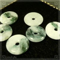 翡翠 ヒスイ ビーズ404 平安釦 1個|01翡翠ビーズ|手芸アクセサリ素材