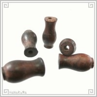 紫檀 天然木 ビーズ112 花瓶(大) 1個|02紫檀ビーズ|手芸アクセサリ素材