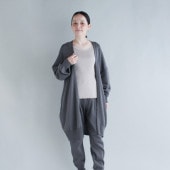 肌触りにこだわった｜着心地の良いロングニットカーディガン