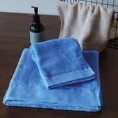 【タオルギフトセット】洗う度ボリュームアップする今治産オーガニックコットンタオル2枚セット（フェイスタオル/バスタオル）