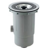 カクダイ 4520W(186φ)流しトラップ40(オーバー付)|台所関係・床トラップ|洗面・キッチン