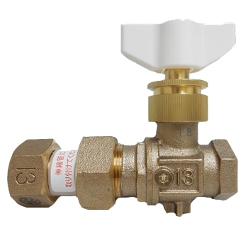 メーター都型ボール止水栓 A-VPN在庫 【設備ロジス.com】配管