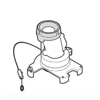 HH02123 TOTO トイレ部材　壁排水ソケット 停電対応用 TOTO 部材HH02123壁排水ソケット 停電対応用〔EJ〕