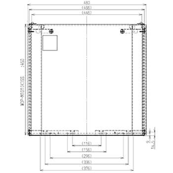 ���ʥ���WOP-M101(K)SS���۴ɥ��С�(H450mm)