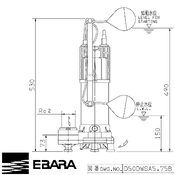 ��������ꡡ50DWSA5.75B(���掹���̎ގ�30m��Ĺ��)������ݥ�ס�����200V