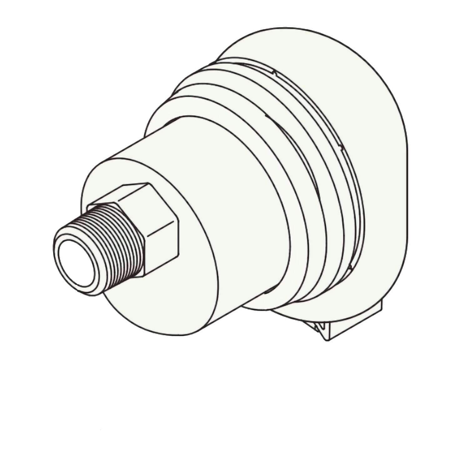 パロマ 【BMZAWS-S1】 バスアダプター ネジ接続タイプ S型 Paloma