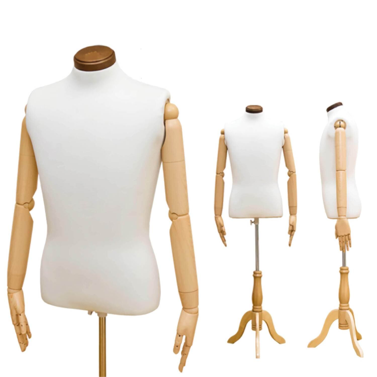 アーム付きトルソー 男性用 【CN-08IV】