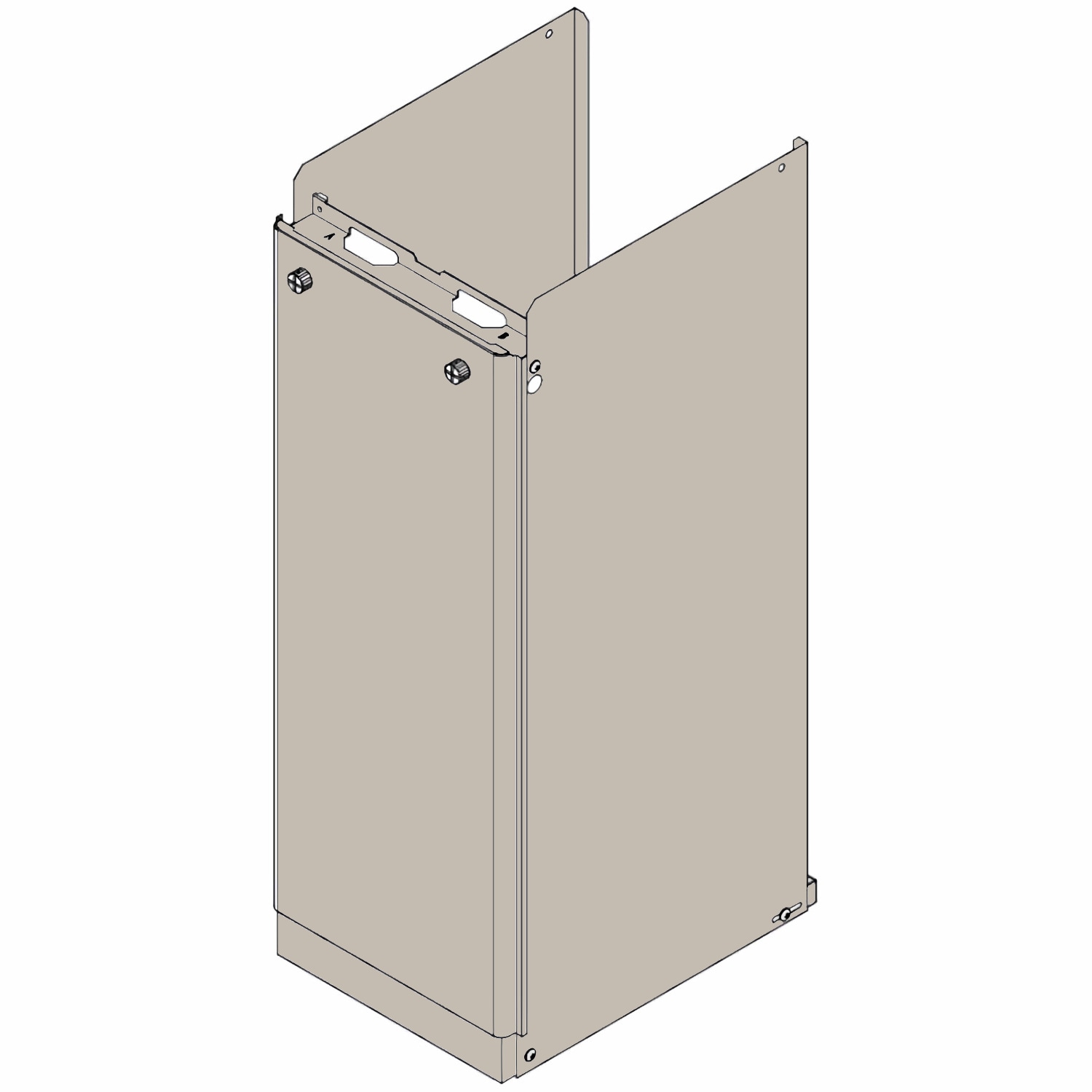 パロマ 【HCFH-4S 650L】 配管カバー 650L Paloma