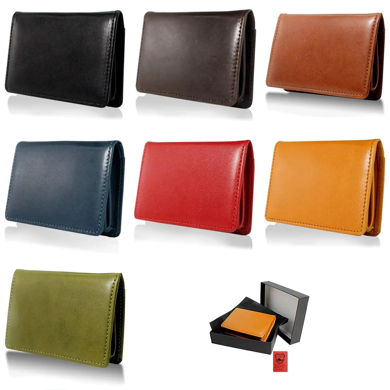 栃木レザージーンズ 【TGZ-3356】 ボックス小銭入れ 国産牛革