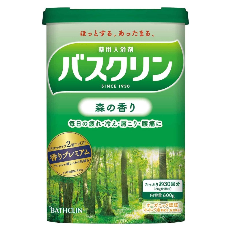 バスクリン 入浴剤 【バスクリン 森の香り 600g】