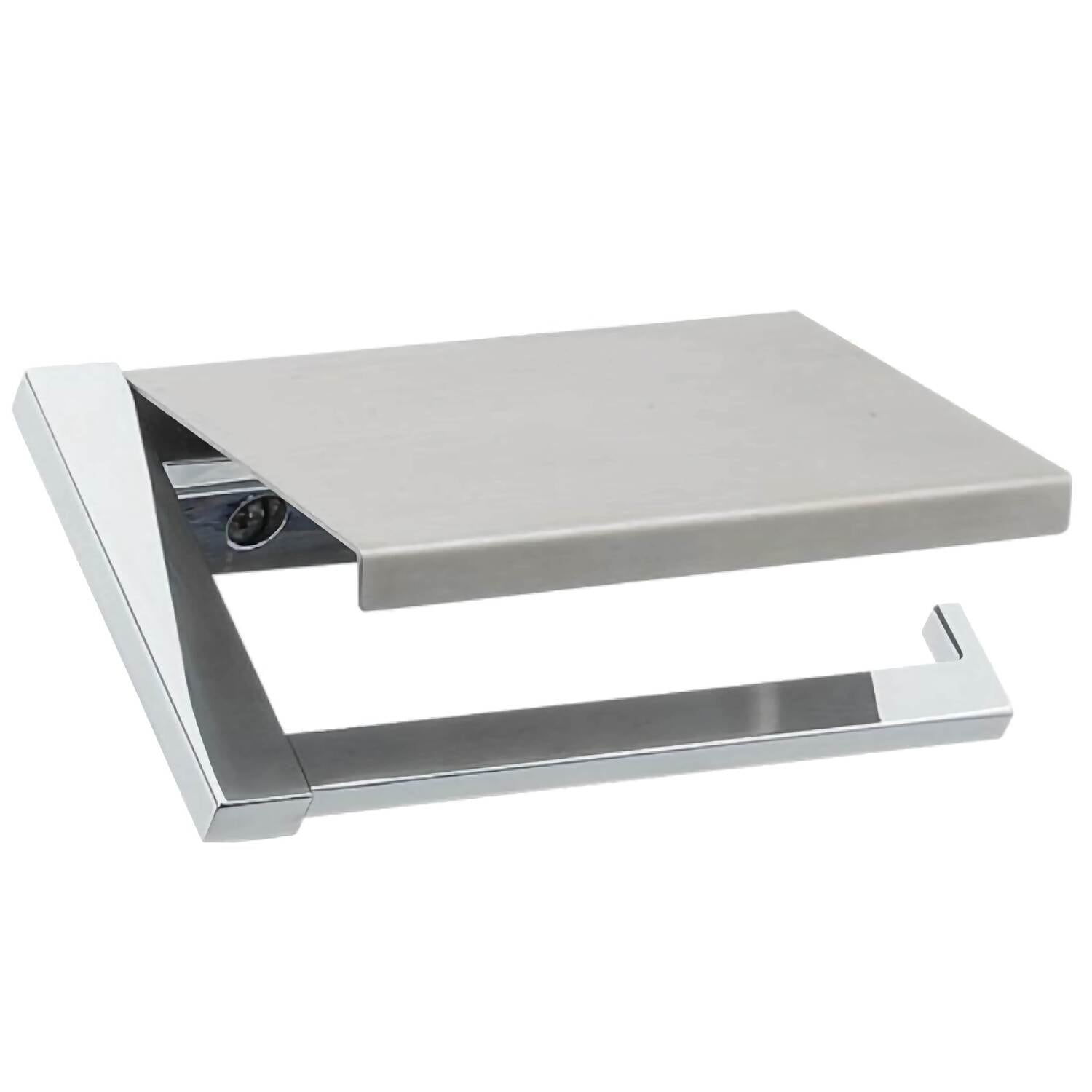 カワジュン 【SC-313-CT】 ペーパーホルダー クローム+ヘアライン KAWAJUN