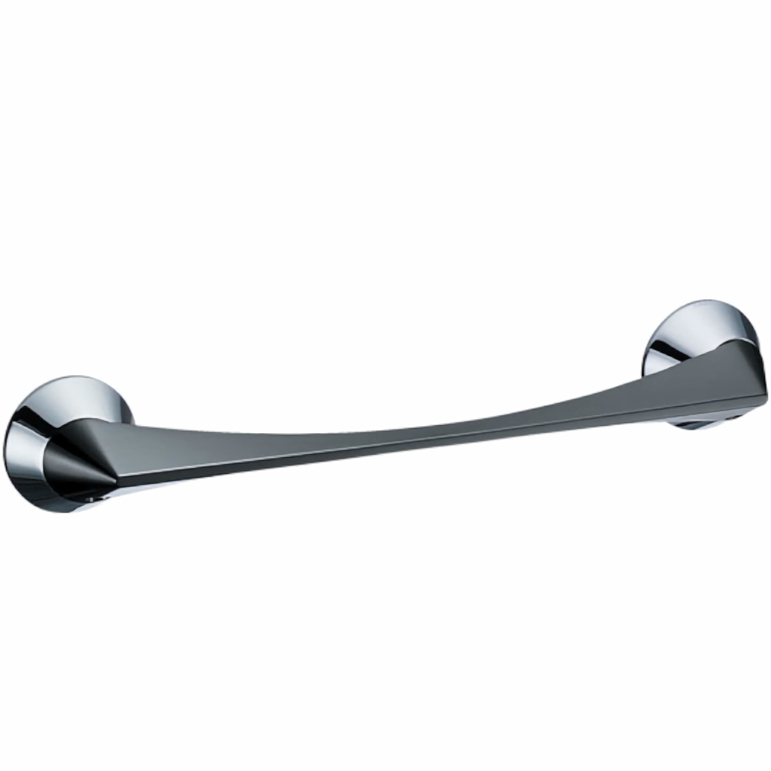 カワジュン 【SE-301-ACS】 タオルレール cono クローム+サテンブラック KAWAJUN