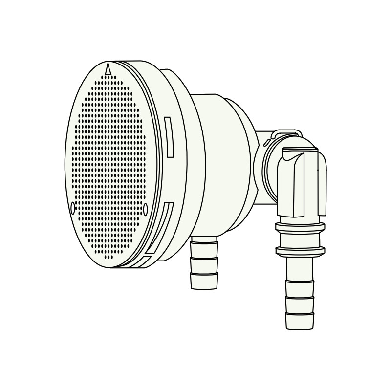 パロマ 【BSFA-CPH15】 バスアダプター タケノコ接続タイプ(φ15ホース用) Paloma