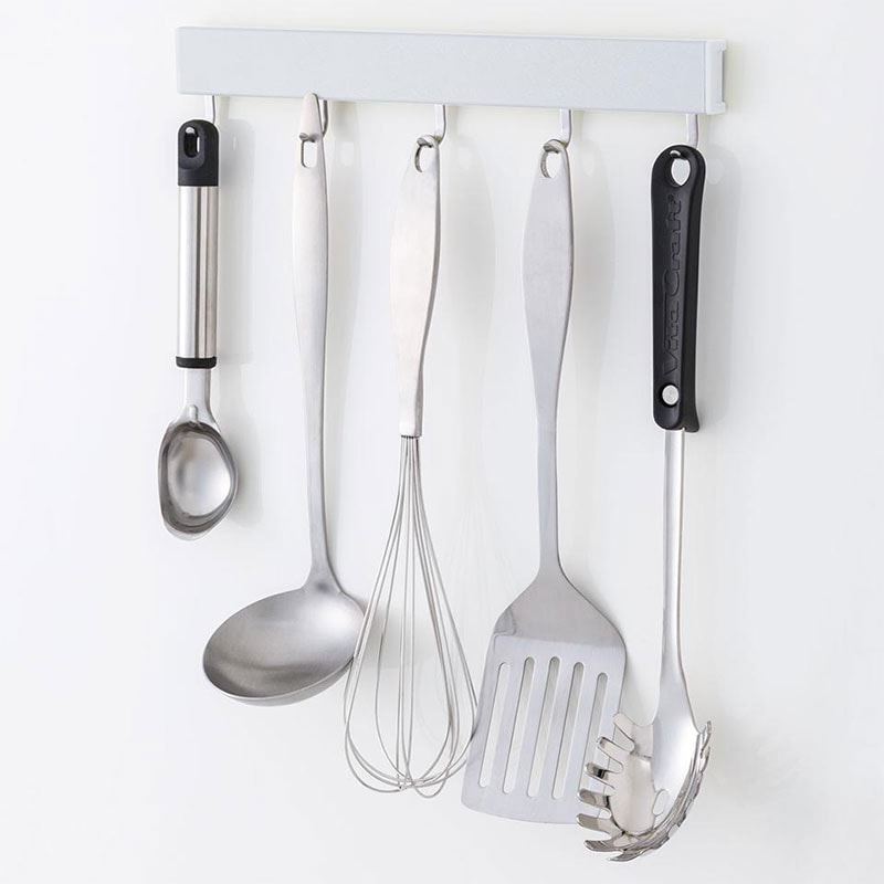 タカラスタンダード 【MGH-KH(W)】 レードル掛け アルミホーロータイプ どこでもラック