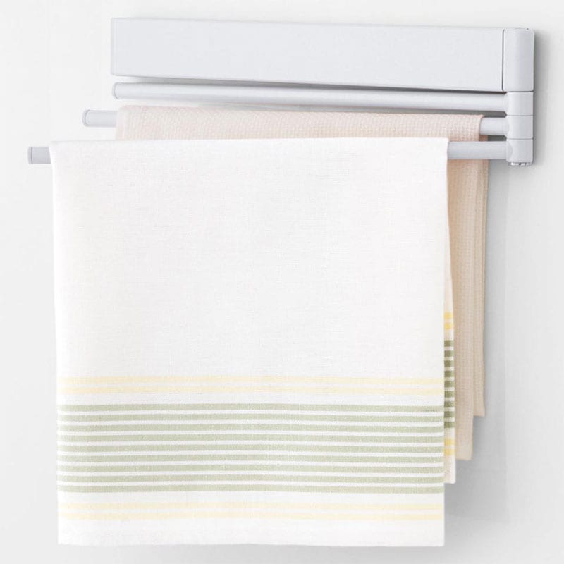 タカラスタンダード 【MGH-FH(W)】 フキン掛け アルミホーロータイプ どこでもラック