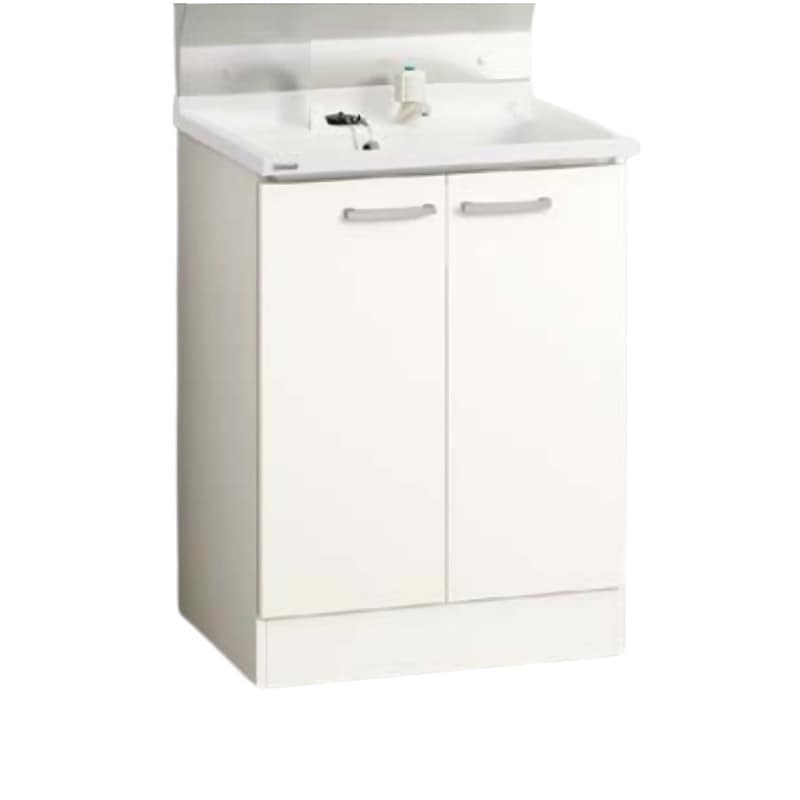 クリナップ 【BGAL60TNTEWJTSI】 洗面化粧台 BGAシリーズ 間口60cm 開きタイプ 単水栓 スタンダード モノホワイト 一般地用