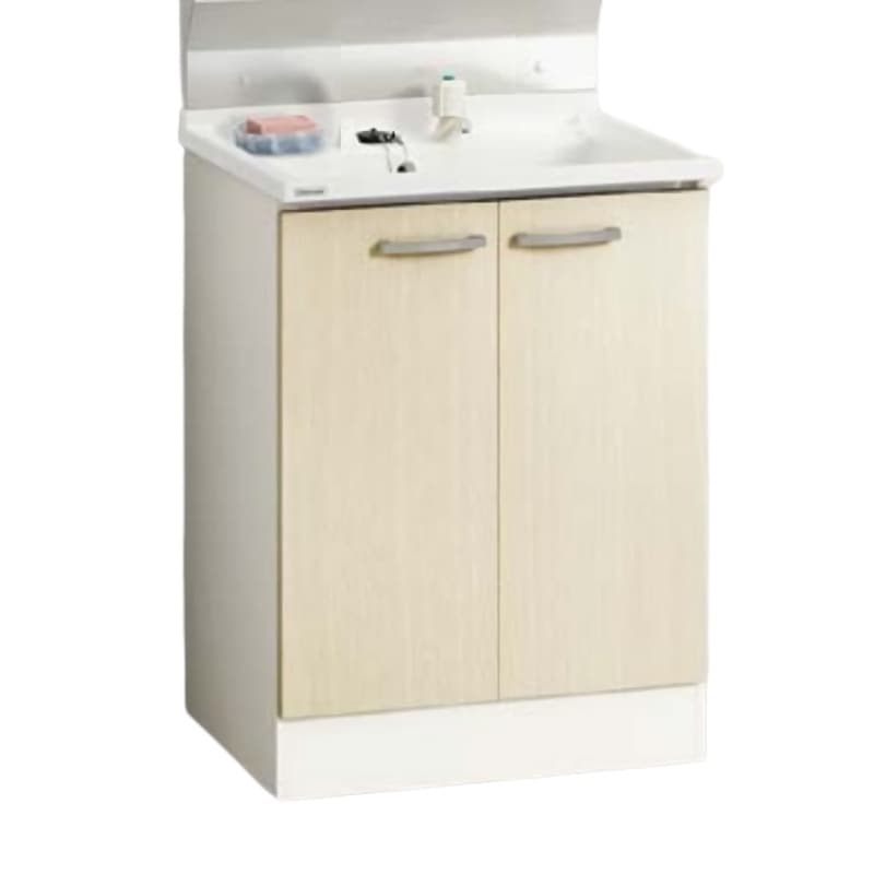 クリナップ 【BGAL60TNTEWC4VG】 洗面化粧台 BGAシリーズ 間口60cm 開きタイプ 単水栓 ハイグレード ナチュラルウッド 寒冷地用