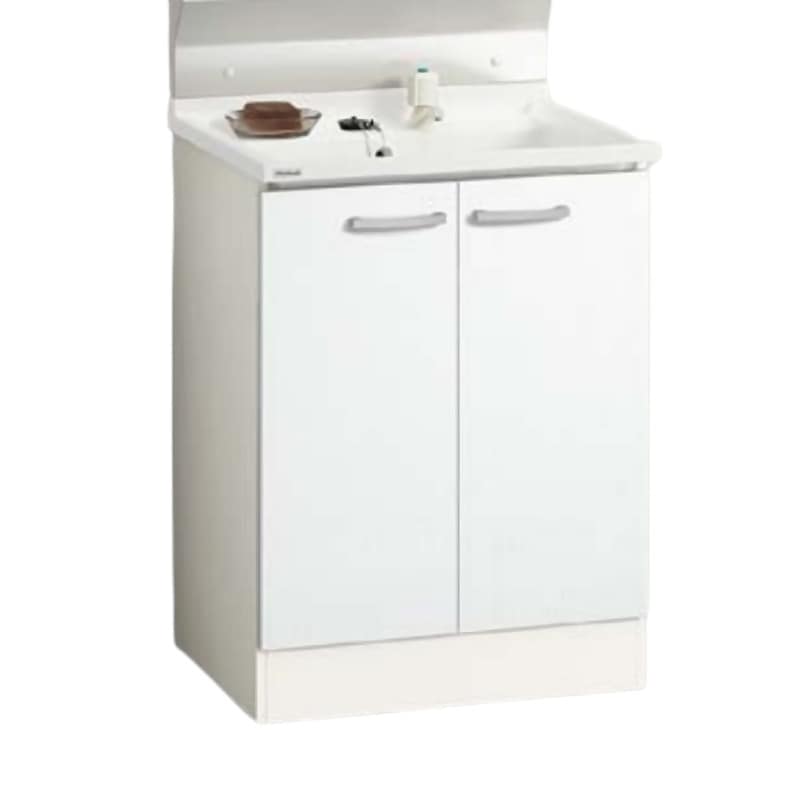 クリナップ 【BGAL60TNTEWEQTG】 洗面化粧台 BGAシリーズ 間口60cm 開きタイプ 単水栓 ハイグレード スムースホワイト 寒冷地用