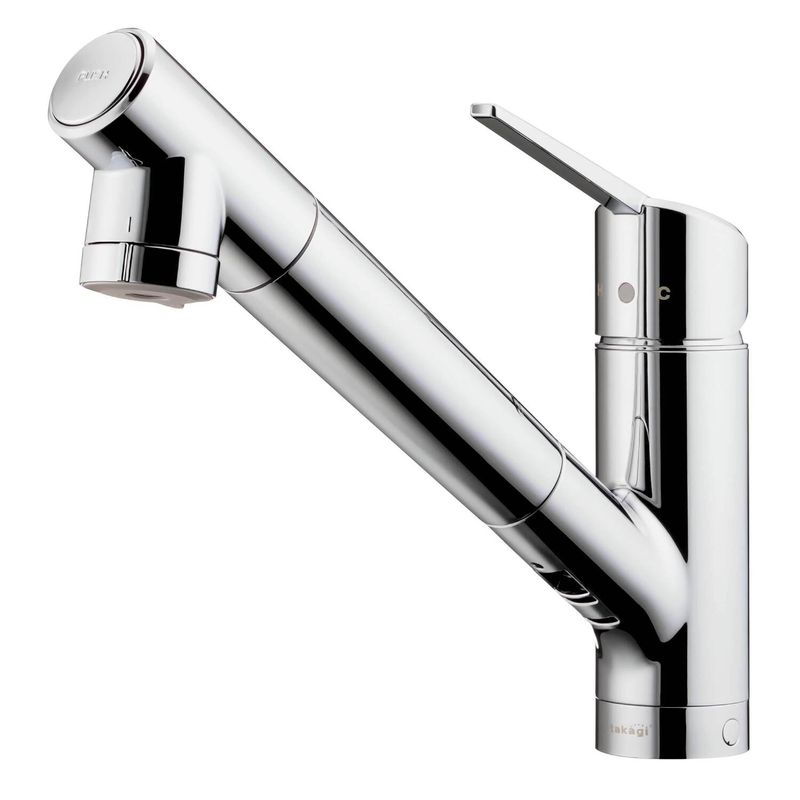 タカギ 【JY296MN-9NTF】 蛇口一体型浄水器 シングルレバー混合栓(ワンホール) みず工房 クローレ 一般地用