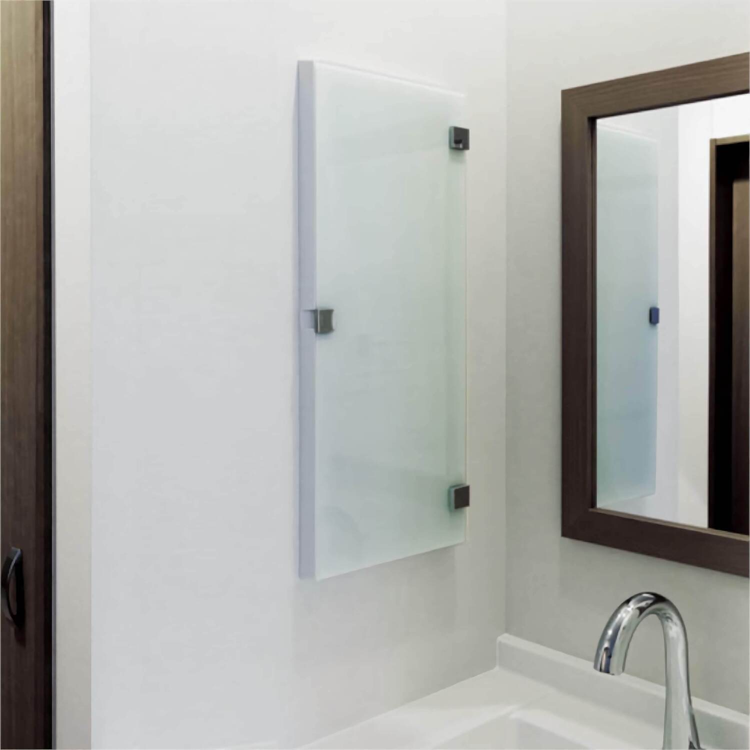 カワジュン 【DE-03-SS】 メディシンボックス(埋込型) 乳白色 KAWAJUN