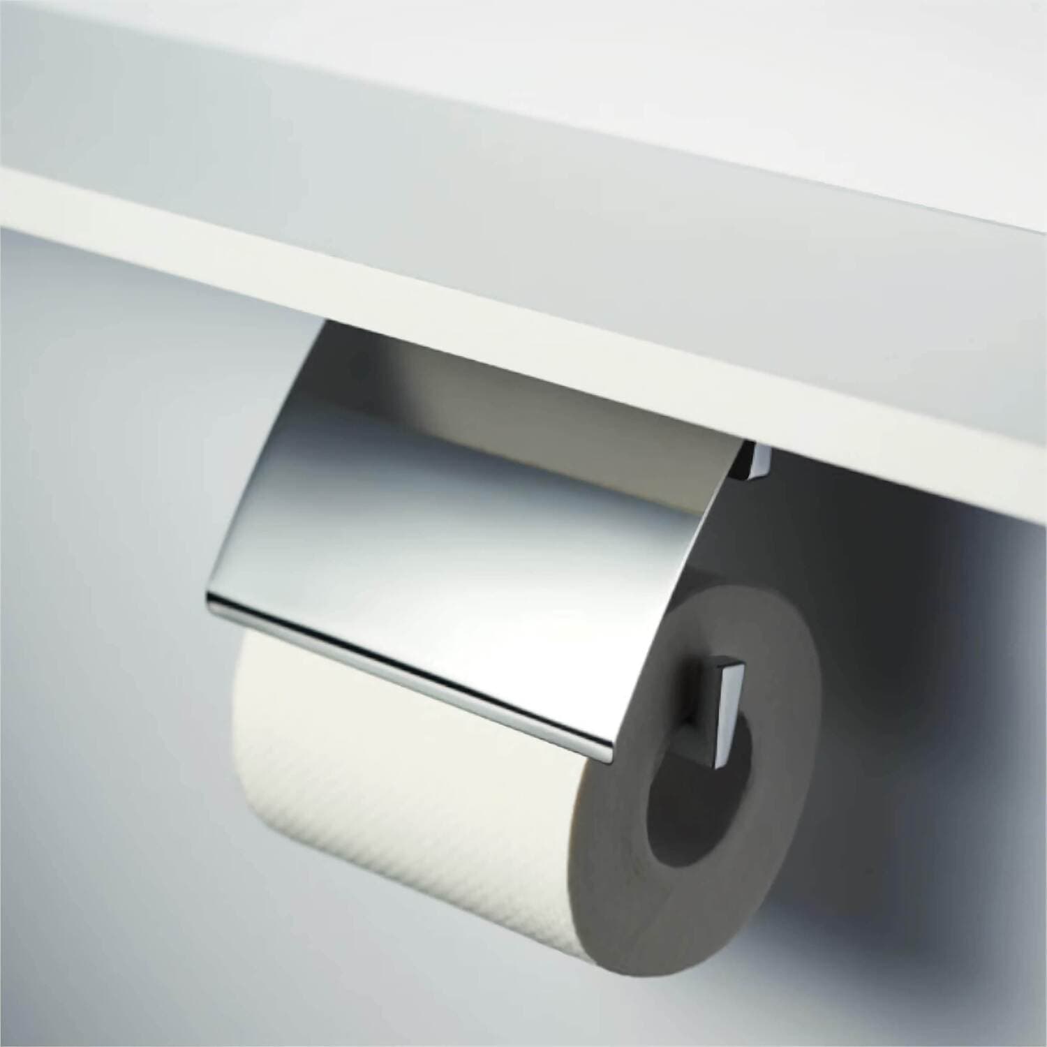 カワジュン 【SC-96M-XC】 カウンター下付タイプペーパーホルダー