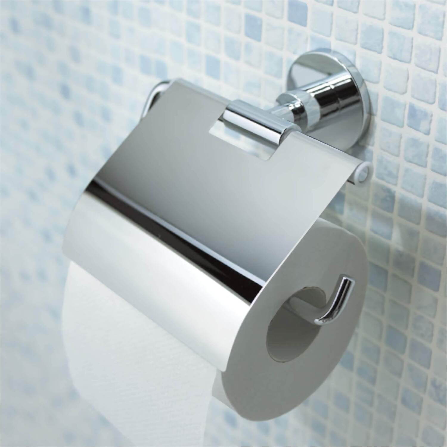 カワジュン 【SA-483-XC】 ペーパーホルダー クローム+鏡面 KAWAJUN