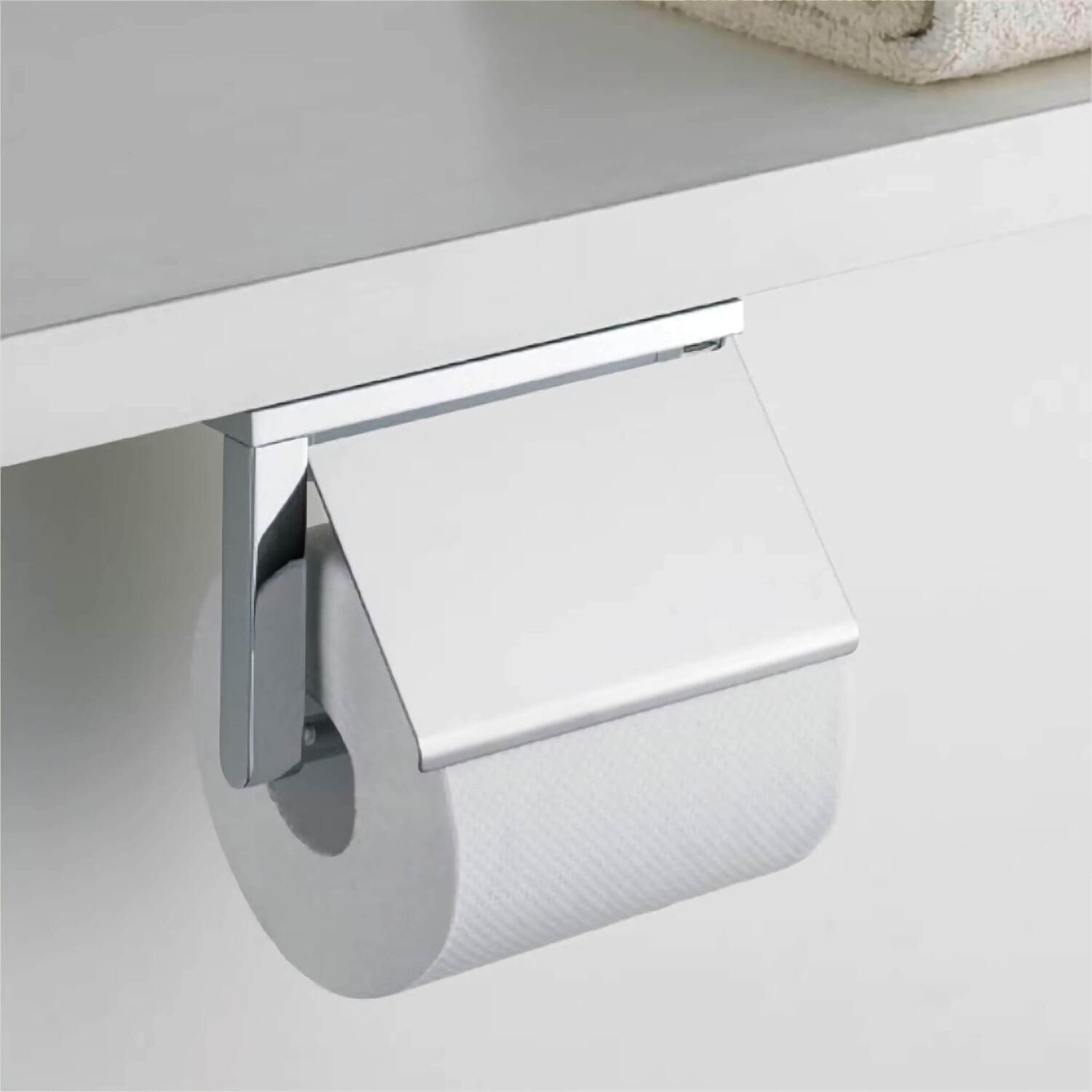 カワジュン 【SC-31M-XC】 カウンター下付タイプペーパーホルダー