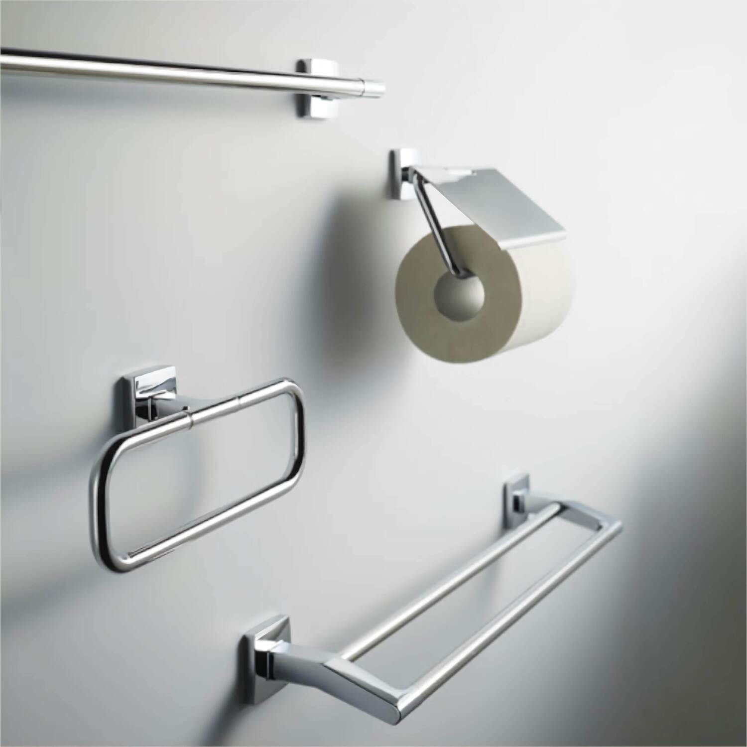 カワジュン 【SC-903-XC】 ペーパーホルダー クローム+鏡面 KAWAJUN