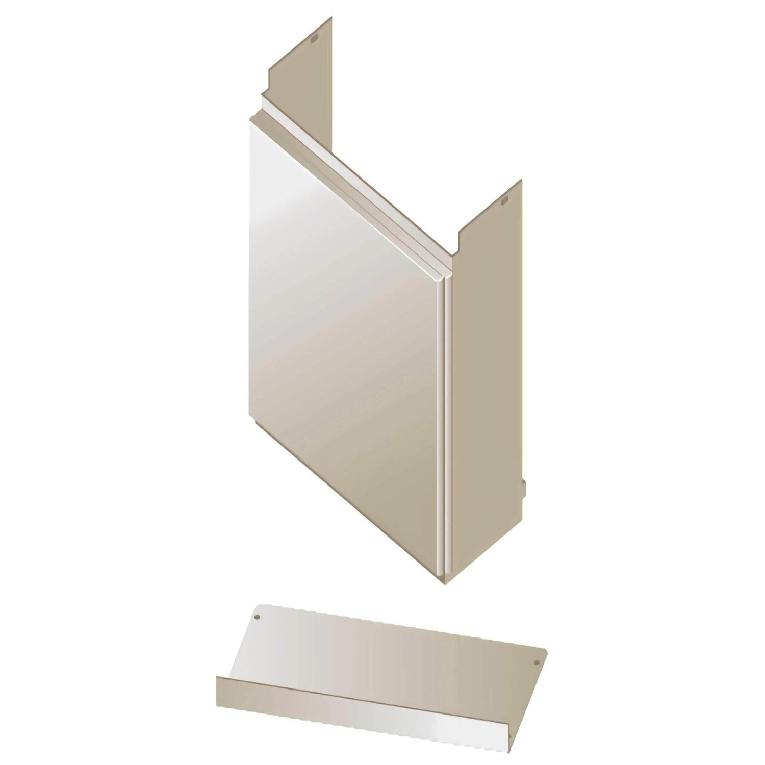 パロマ 【HCPH-2 650L SE】 配管カバー 650L Paloma 下板付き