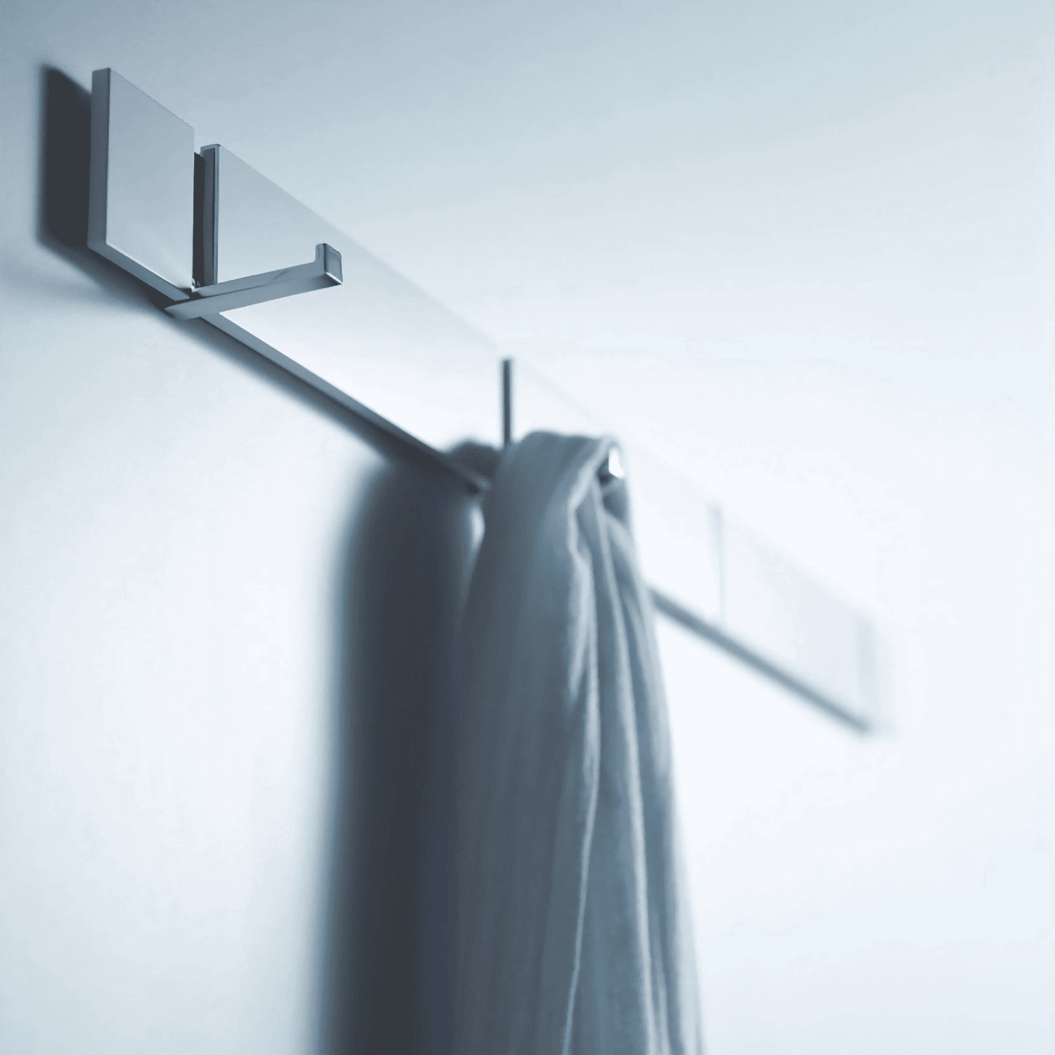 カワジュン 【AC-823-SC】 ブラインドフック(4連フック) ホワイト+