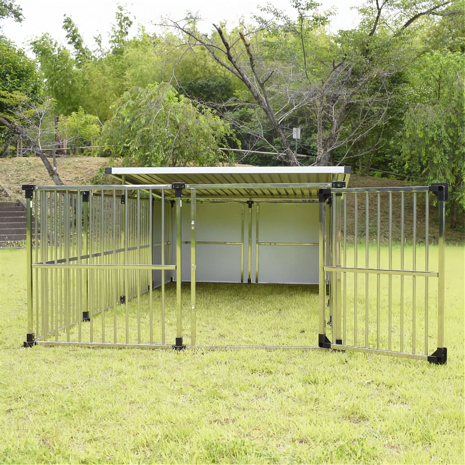犬舎 ドッグハウス 【DFS-M2+α】 (1坪タイプ屋外用犬小屋)+